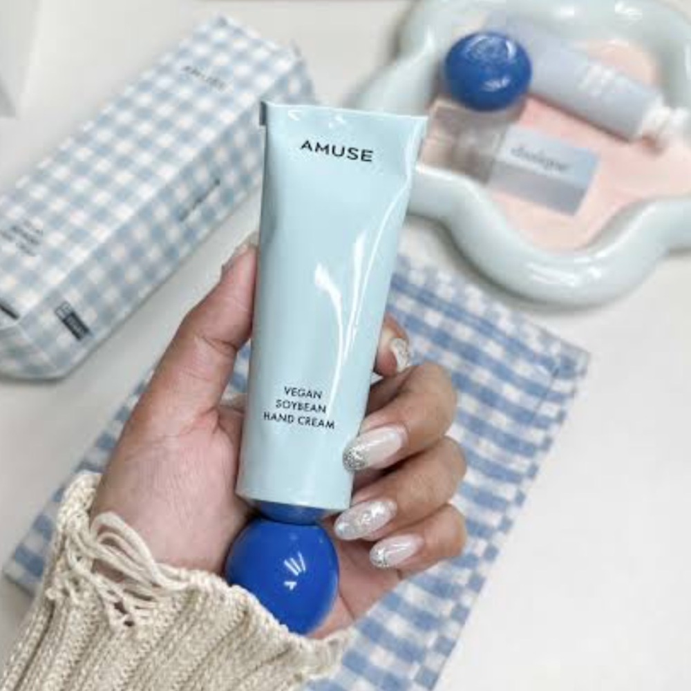 AMUSE SEOUL Vegan Soybean Hand Cream New in box! 50ml GWP - Picture 5 of 5
